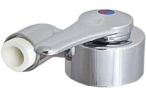 MARVIX Mitigeur de douche chromé 12 V avec micro-interrupteur pour caravane, camping-car, bateau