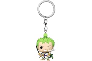 CBOSNF One Piece Action Figure Portachiavi Cartone Animato Ciondolo Portachiavi,Portachiavi,Roronoa Zoro Portachiavi Da Ragazzo Ragazza,Per Borsa,Borsa,Chiave Dell'Automobile e Dello Zaino