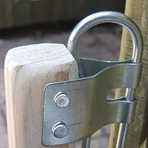 ELECTROPRIME Pet Protection Wood Door Folding Puppy Small Dog Gate Expanding Portable Fence