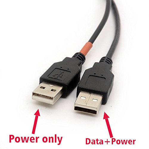 USB-Kabel Y-Verteiler USB 2.0 Energien-Erhöhung Naben-Adapter 1 Frau 2 Mann-Daten-Aufladeeinheit Kabel-Verlängerung Codeart a 30cm - 4
