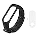 Produktbild Smart Wristband Silicon Strap mit Displayfolie für Xiaomi Mi Band 3 TPU Displayschutzfolie Full Coverage