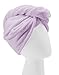Price comparison product image Turbie Twist Microfiber Hair Towel Wrap [Single Pack] – The Original Microfiber Hair Wrap As Seen On TV! Available in Pink, Blue, Purple and Aqua Hair Turban Towel Wraps (Purple)