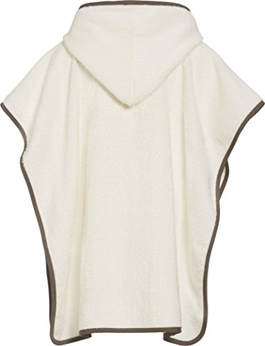 Playshoes Mädchen Bademantel Frottee-Poncho, Badeponcho Bär mit Kapuze - 2