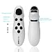 Produktbild Rusty Bob - bluetooth fernbedienung, remote, controller, bluetooth gamepad / android / iOS kompatibel mit 3D VR Virtual Reality Brille - Filme Spiele - Bluetooth Controller - universal (4"- 6,3" Zoll) - Head-Set Box - Samsung, iPhone - Joystick Weiß