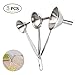 Produktbild CatcherMy 3er Trichter Set aus Edelstahl Einfülltrichter Trichtersatz Funnel mit Lange Griffe, von Groß bis zu Klein Trichtern, 74/55/44 mm, Spülmaschinengeeignet