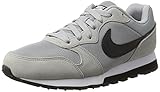 Verschluss: Schnürsenkel Nike Md Runner 2, Herren Gymnastikschuhe, Grau (Wolf Greyblackwhite 001), 47 EU EU