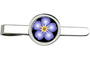 FAMILY CRESTS Forget-me-not Tie Clip/Bar