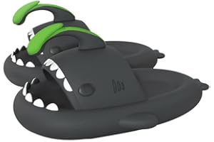 NIBESSER Ciabatte Squalo Donna Uomo Fluorescenti Ciabatte Mare Piscina Antiscivolo Originali Sandali Ciabatte Estive Comode per Spiaggia Bagno Pantofole Estive