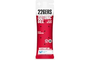 226ERS - Isotonic Gel, Gel Energético para Deportistas, Hidratos de Carbono, Aroma Natural y Stevia, Liberar Energía, Uso Glucosa y Digestión, Vegano, sin Gluten, Libre de Dopaje, Sabor Sandía, 1 Gel