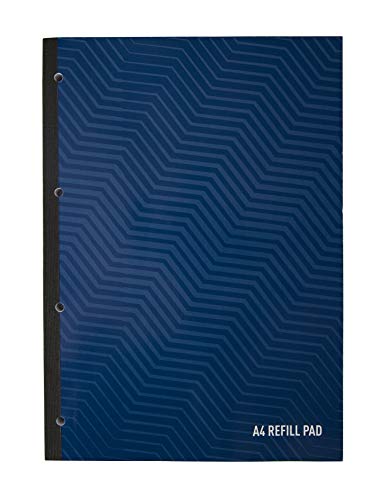 Summit A4 della copertura laterale incollato refill Pad, 400 pagine a righe, confezione da 5