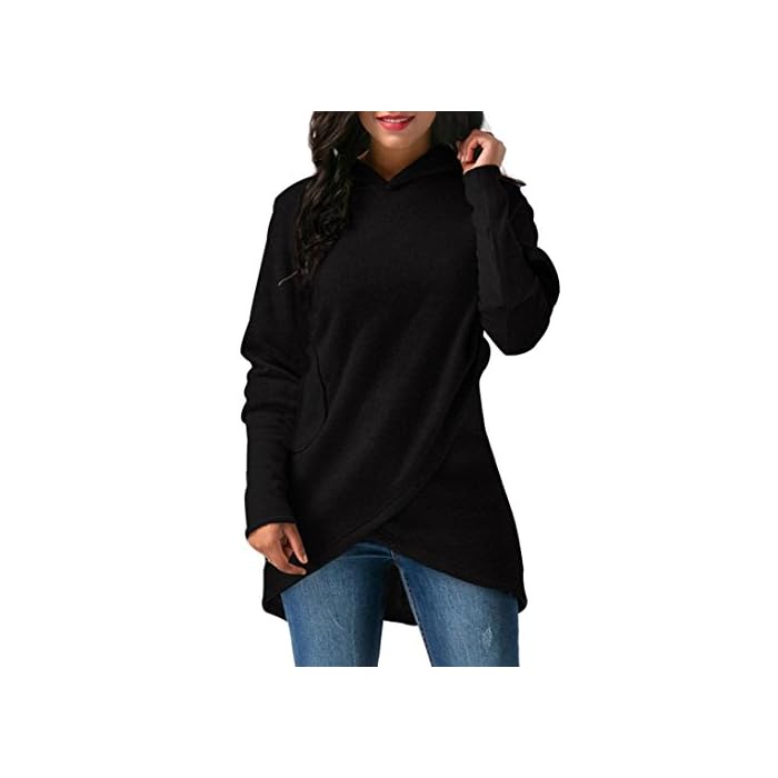 Buy FEITONG Womens Long Sleeve Hooded 