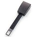 18 cm Rigid Seat Belt Extender - Type Q - E4 Safety Certified - Raises Your Buckle!