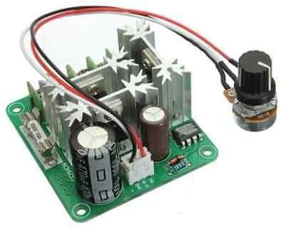 YUNIQUE GREEN-CLEAN-POWER 4H-PG2W-5OEO YUNIQUE UK 13KHz PWM DC Motor 6-90V 15A Pump Continuous Speed ​​Fan Control Module with Reverse Polarity High Current Protection