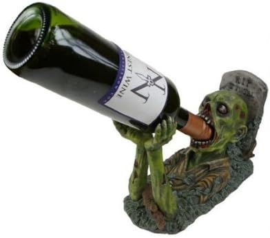 T Total Guzzler Wine Bottle Holder 29cm - zombie