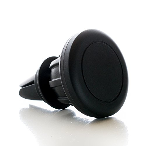 REMFER - Porta  Cellulare da Auto , Supporto auto Magnetico,  Con Rotazione A360, navigatore auto , Gps Traker Per Smartphone Iphone E Android LG Samsumg Huawei  Navigator Nero