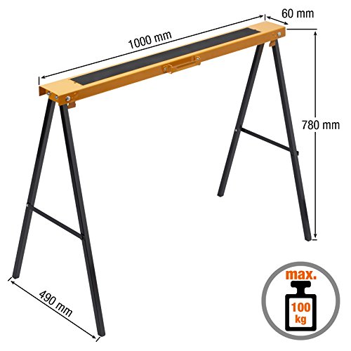 Meister Metallbock 100 kg, 5258130 - 2