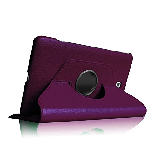 Fintie Samsung Galaxy Tab 4 7.0 Hülle – 360° Drehbarer Stand Smart Cover Case Schutzhülle Tasche Etui für Galaxy Tab 4 7.0 T230 T235 (7 Zoll) Tablet, Lila - 6