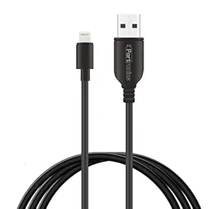 Portronics Konnect Core II POR-1029, 2.4A Fast Charging 1M Cable (Black)