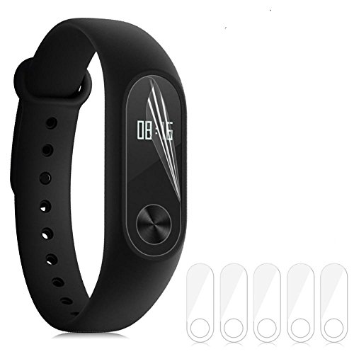 Preisvergleich Produktbild MundoPDA Displayschutzfolie ScreenGuard für Xiaomi Mi Band 2 (5 Stück)