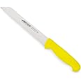 Arcos Serie 2900 - Cuchillo Panero - Hoja Serrada de Acero Inoxidable NITRUM de 200 mm - Mango inyectado en Polipropileno Col