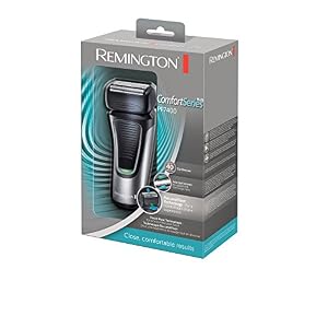 Remington PF7400 Comfort Series Plus Foil Shaver and Beard Trimmer, Black/Silver - Image 2