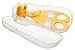 Baby Food Scissors, Rasse® Versatile Food Cutter for Babies Supplementary Food Crushing Clamp Portable Food Shearer (Yellow)