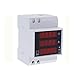 Produktbild Woopower Din Schiene LED AC 80–300 V/10 A Digital Voltmeter und Amperemeter mit Rot Drei Display