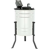 LYSON 4-Waben Honigschleuder Diagonalschleuder Ø600 elektrisch, universal, Honigextractor mit elektrischem Antrieb aus…