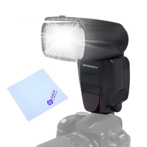 Shanny sn600sc GN62 Master-Blitz HSS 1/8000s E-TTL Blitzgerät Flash Speedlite für Canon EOS DSLR 500D 550D 600D 650D 700D 1000D 1100D 1200D 60D 70D 7D 5D 6D + Mcoplus Reinigungstuch Shanny sn600sc GN62 Master-Blitz HSS 1/8000s E-TTL Blitzgerät Flash Speedlite für Canon EOS DSLR 500D 550D 600D 650D 700D 1000D 1100D 1200D 60D 70D 7D 5D 6D + Mcoplus Reinigungstuch