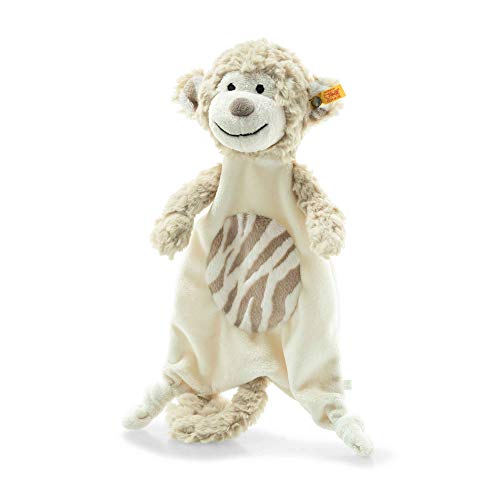 Preisvergleich Produktbild Steiff 241888 Bingo Affe Schmusetuch 25, eierschalenfarbe