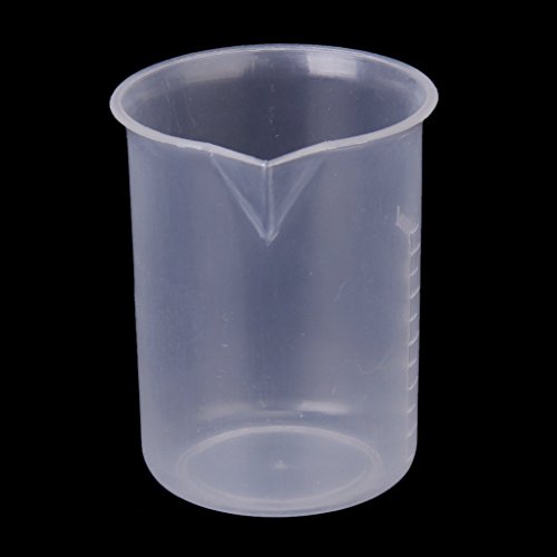 2 Stück 50 ml Transparenter Messbecher für Labor oder Küche | Kunststoff Becher | Klarer Kunststoffbecher für Labor Tests - 6