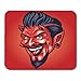 Produktbild HOTNING Gaming Mauspads Gaming Mouse Pad Bad Smiling Devil Head Guy Man Hot Heck Road Satan 11.8"x 9.8" Decor Office Nonslip Rubber Backing Mousepad Mouse Mat