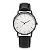 Produktbild Quarzuhr Damen Einfache Zifferblatt Armbanduhr Schlanke Minimalistische Damenuhr GAIETY Markenuhr Pu-leder Uhr G031 (OPP Bag)