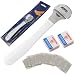 Popamaing Callus Corn Hard Skin Remover Foot Pedicure Kit with 20 Blades