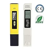 4. Aplicación amplia: el medidor de bolsillo PH es el kit de prueba ideal para uso doméstico y de laboratorio; Adecuado para probar el valor de pH del agua potable, piscinas, acuarios, spas, hidropónicos, alimentos y vinos; Un producto muy funcional para acomodar el valor de pH de todos los líquidos a medir.