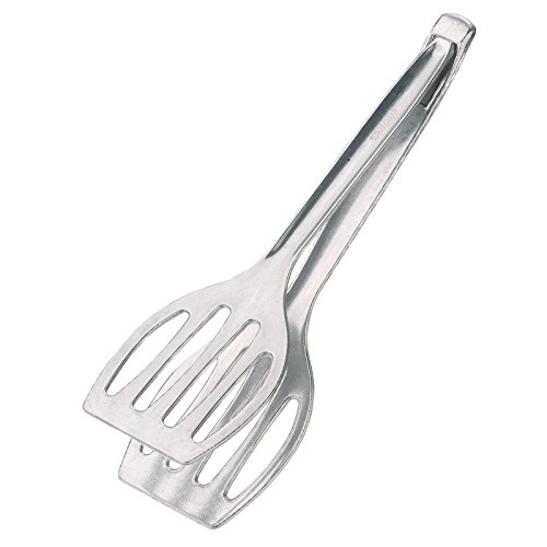 Westmark Doppel-Pfannenwender/Grillzange, Länge: 27,5 cm, Aluminium, Duetto, Silber, 21102260