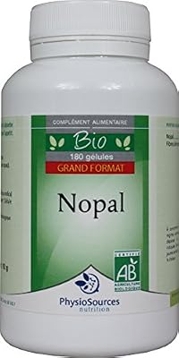 Physio Sources NOPAL BIO 180 gélules dosées à 340 mg