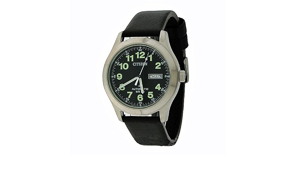 CITIZEN - NH6050-02E - Montre men - Quartz - Analogue - Bracelet leather  brown : Amazon.de: Watches