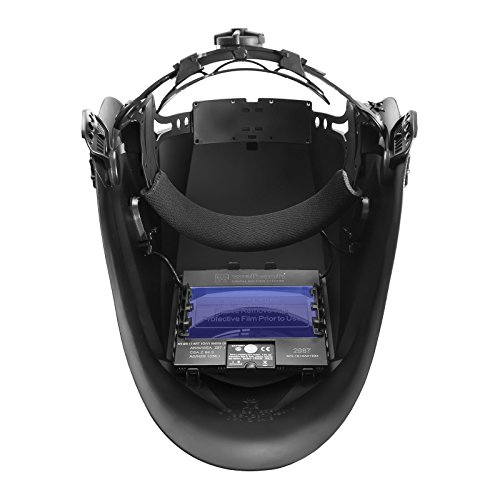 Stamos Germany – Schweißhelm Carbonic – PROFESSIONAL SERIES – 100 x 65 mm – Lichtschutz DIN 4 – 8 oder DIN 9 – 13 - 5