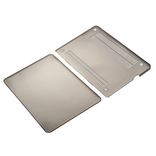 Macbook Pro 13 Hülle,TECOOL [Ultra Slim Serie] Plastik Hartschale Schutzhülle Snap Case,Silicon Tastatur Abdeckung und Schirm Schutz Tasche Cover Zubehör für Apple MacBook Pro 13.3 Zoll – Grau - 8