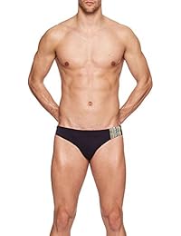 Bikkembergs - Bañador Slip Hombre 3010 Negro