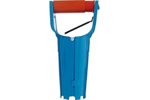 Plantoir à bulbes de Gardena : accessoire idéal pour la pose de bulbes, avec mécanisme de dégagement automatique et échelle de profondeur, en acier de qualité avec revêtement Duroplast (3412-20)