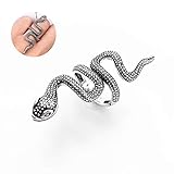 Paquete incluyendo 1pc anillo del dedo serpiente.