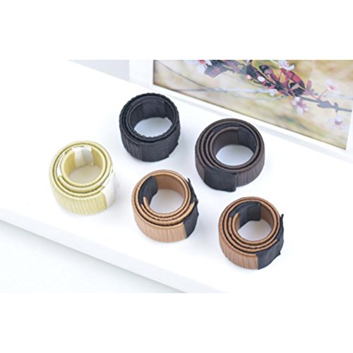 Frcolor 2pcs Haar Donut Bun Maker Haar Donut ehemalige Haare Dutt Styling – Blondine - 3