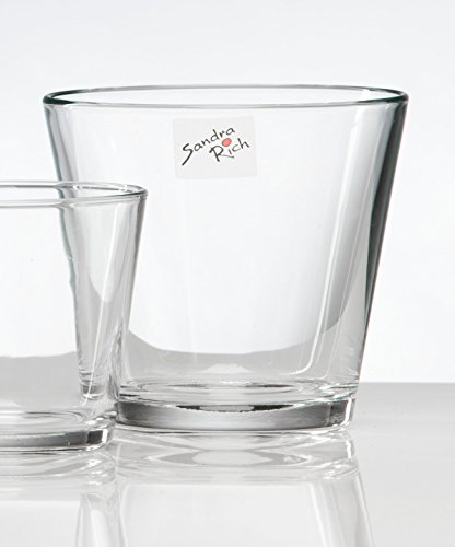 Glasvase Coni klar konisch 11 cm Ø 12 cm von Sandra Rich