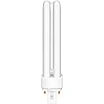 18W Compact Fluorescent Lamp 2-Pin, G24d-2 Neutral White 4000K, 1200LM, 2U Double Turn Tube Energy Saving Lamp, 240V PLC 840 CFL Lamp, Non-Dimmable, Suitable for Corridor, Bathroom, Bedroom, 1 Pack