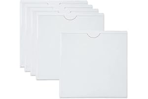 Guagua 5Pack Square Permit Holders Parking Permit Holder Pack of 5, 10.5 x 10.5cm