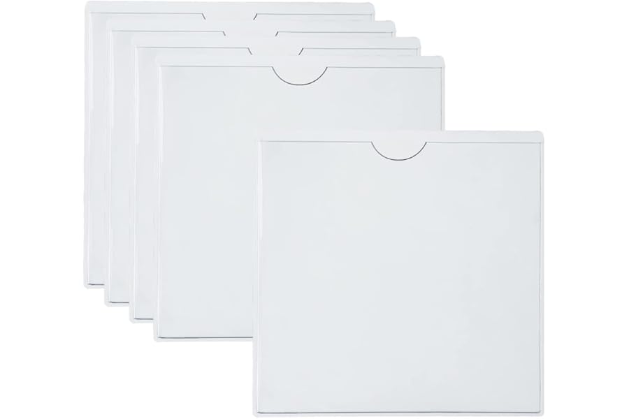 Guagua Square Permit Holders Parking Permit Holder Pack of 2, 10.5 x 10.5cm