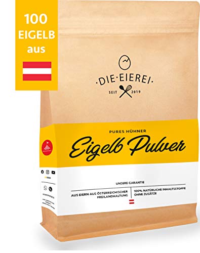 PROTEINVITAL Protéine De Jaune D'Oeuf Pure En Poudre 100% Naturelle ­ 500g Goût Neutre ­ Sans Gluten, Lactose & Edulcorant, Sans Additifs Ni Conservateurs ­ Issue de l'Elevage en Plein Air ­ Idéal pour Minceur ou Musculation et Prise de Masse / Sèche (Whey Egg Protein) ­ Pour Homme & Femme ­ Fabriqué en Autriche