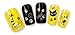 Bad Cat Design Nail Art Wrap Water Transfer Decals for Natural/False Nails
